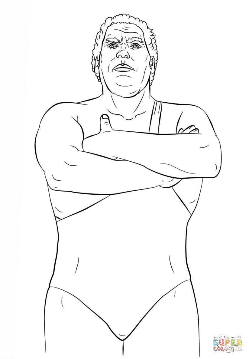 Featured image of post Andre The Giant Coloring Pages