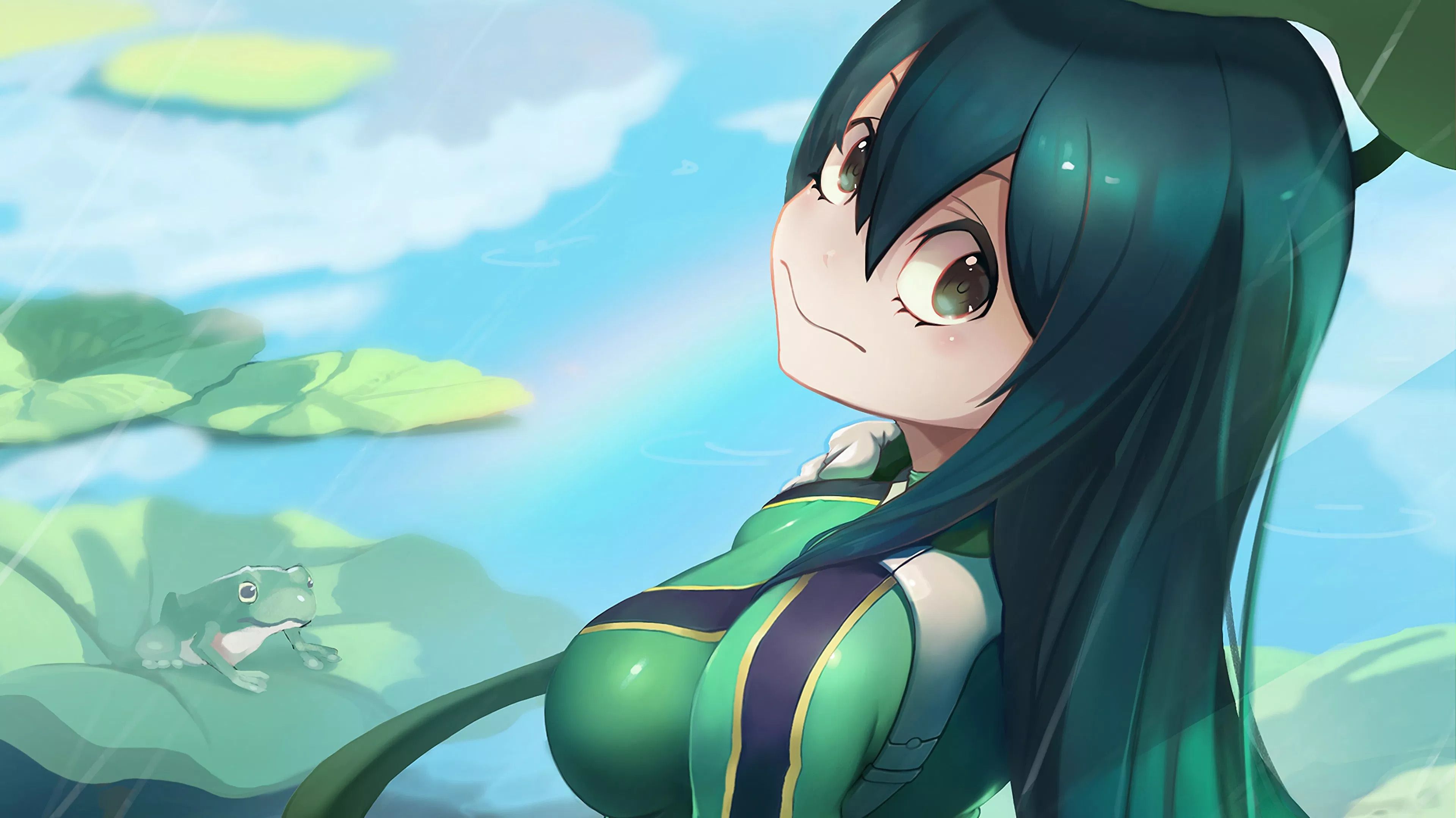 Featured image of post Anime Tsuyu Asui Wallpaper