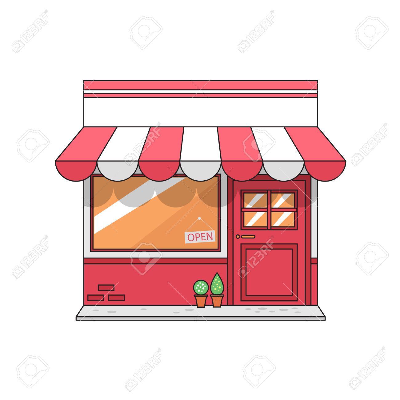 Featured image of post Cartoon Picture Of A Store