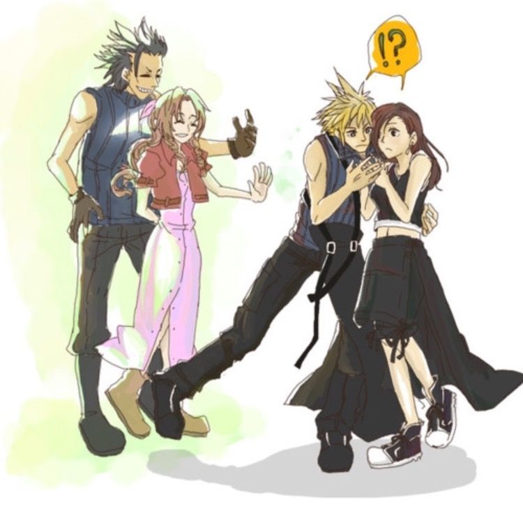 Featured image of post Cloud Zack Aerith