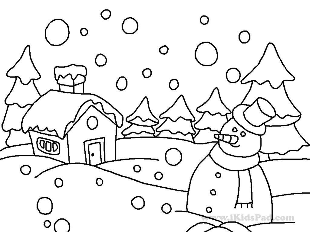 Featured image of post Coloring Sheets For Kids Winter