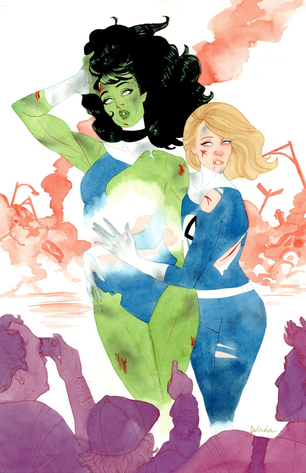 Featured image of post Invisible Woman She Hulk Fan Art