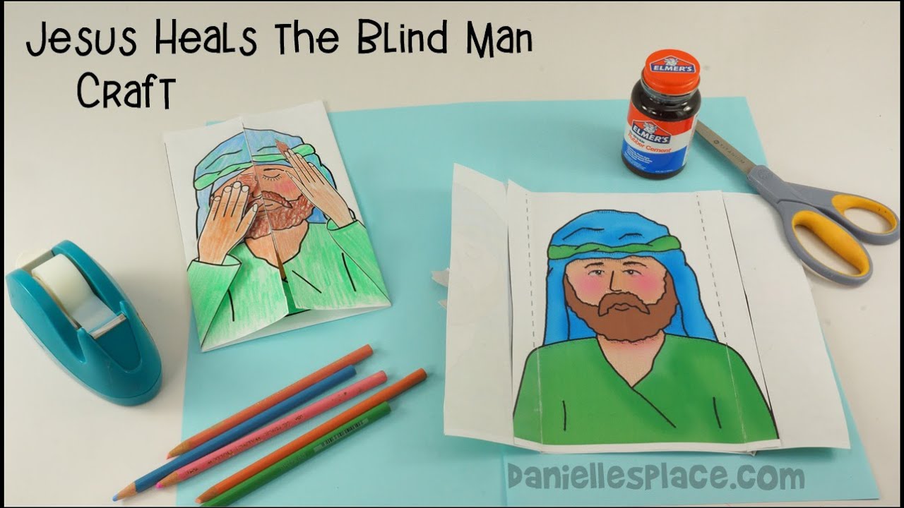 Featured image of post Jesus Heals The Blind Craft