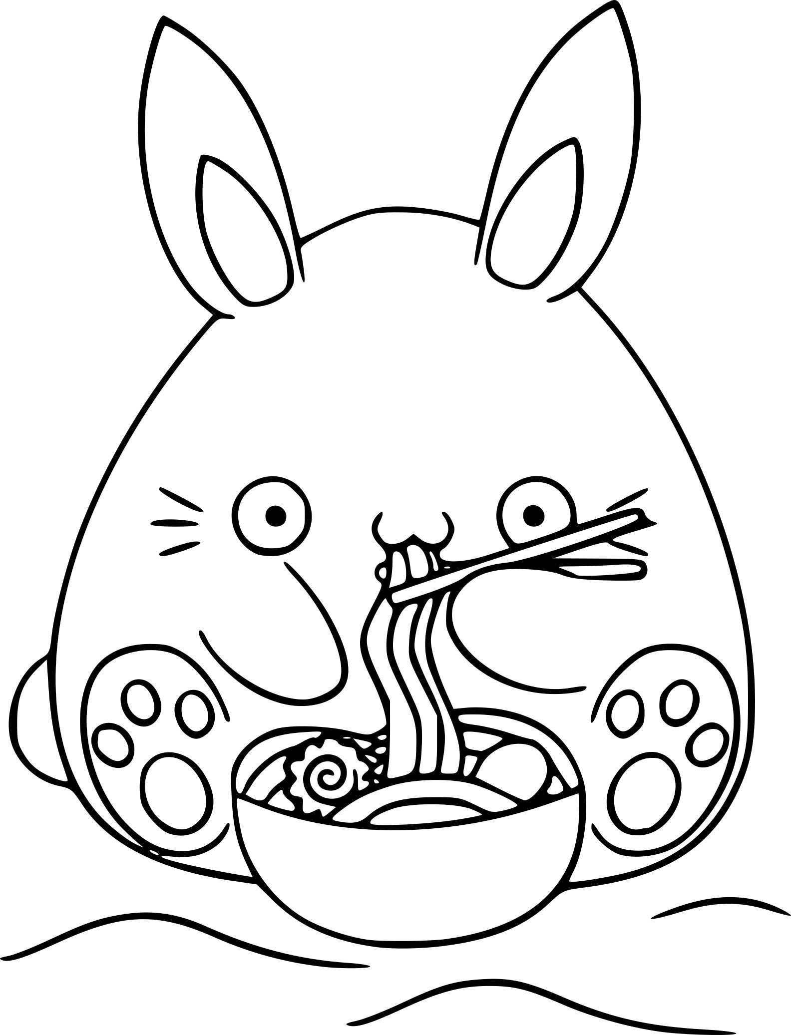 Featured image of post Kawaii Bunny Coloring Pages