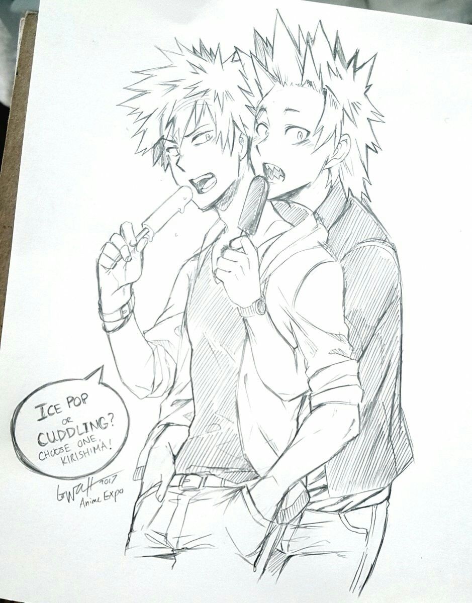 Featured image of post Kirishima And Bakugou Drawing