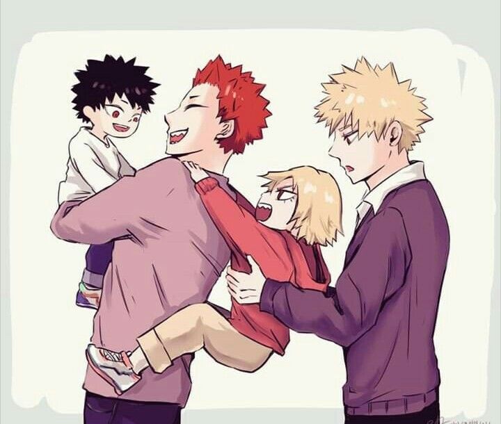 Featured image of post Kirishima And Bakugou Kids