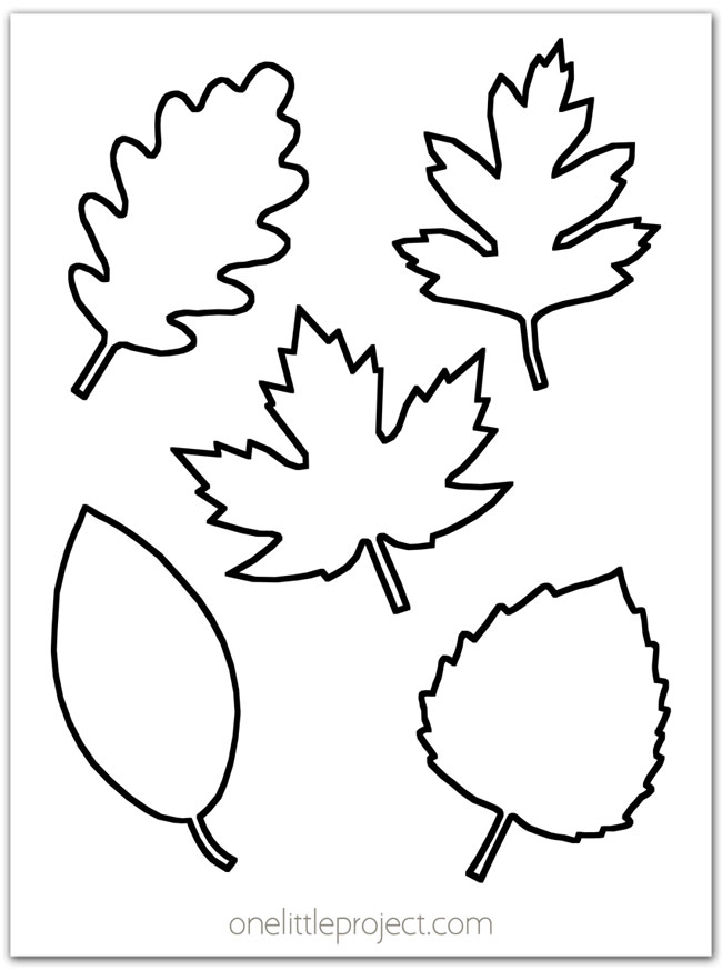 Featured image of post Leaf Template With Lines