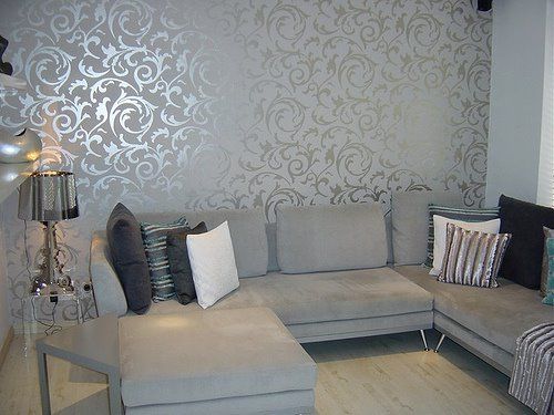 Featured image of post Living Room Wallpaper Ideas Grey