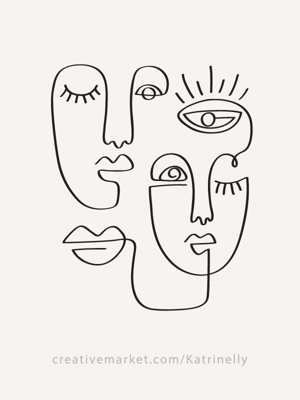 Featured image of post One Line Sketch Face