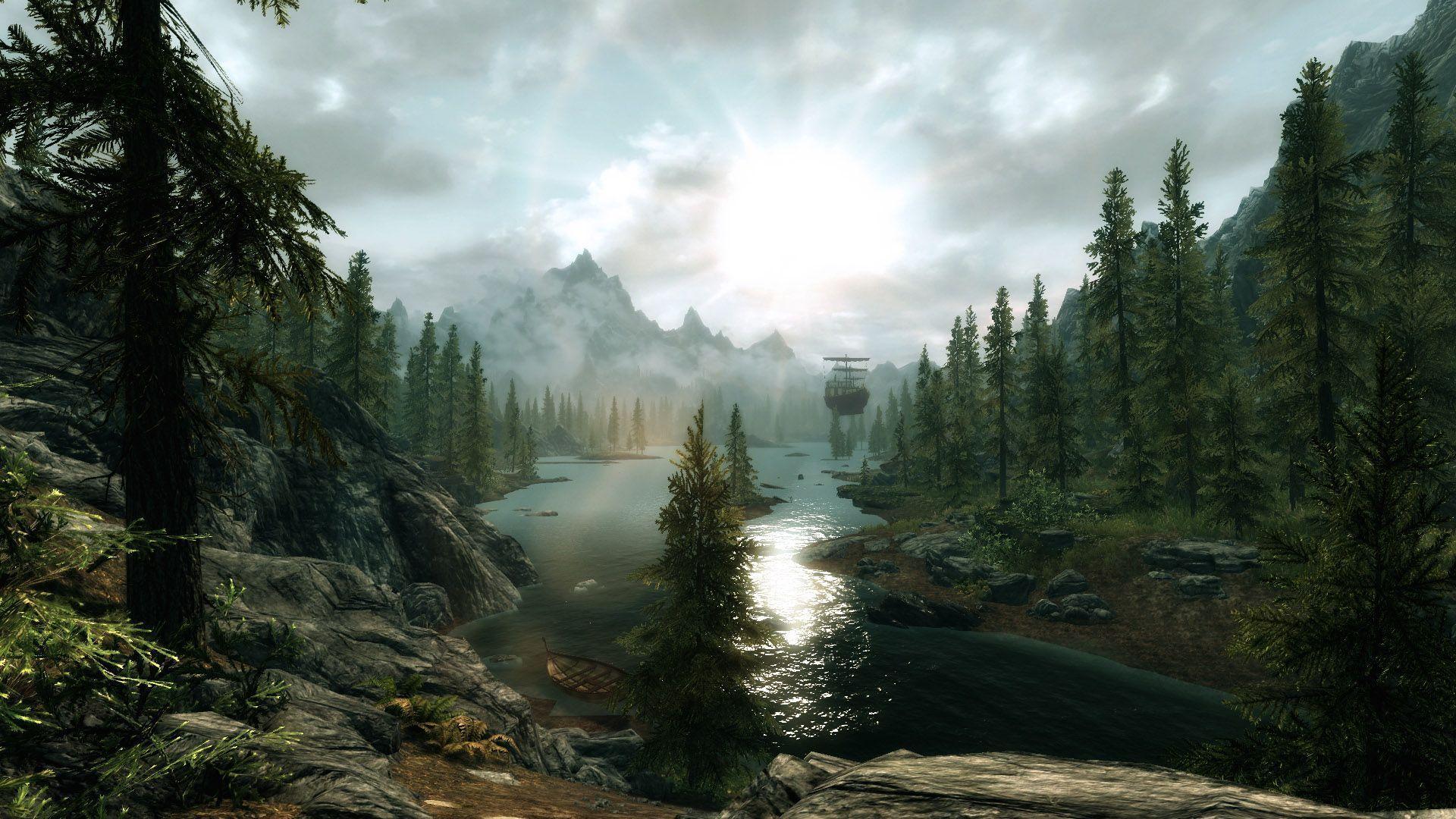 Featured image of post Skyrim Landscape Background