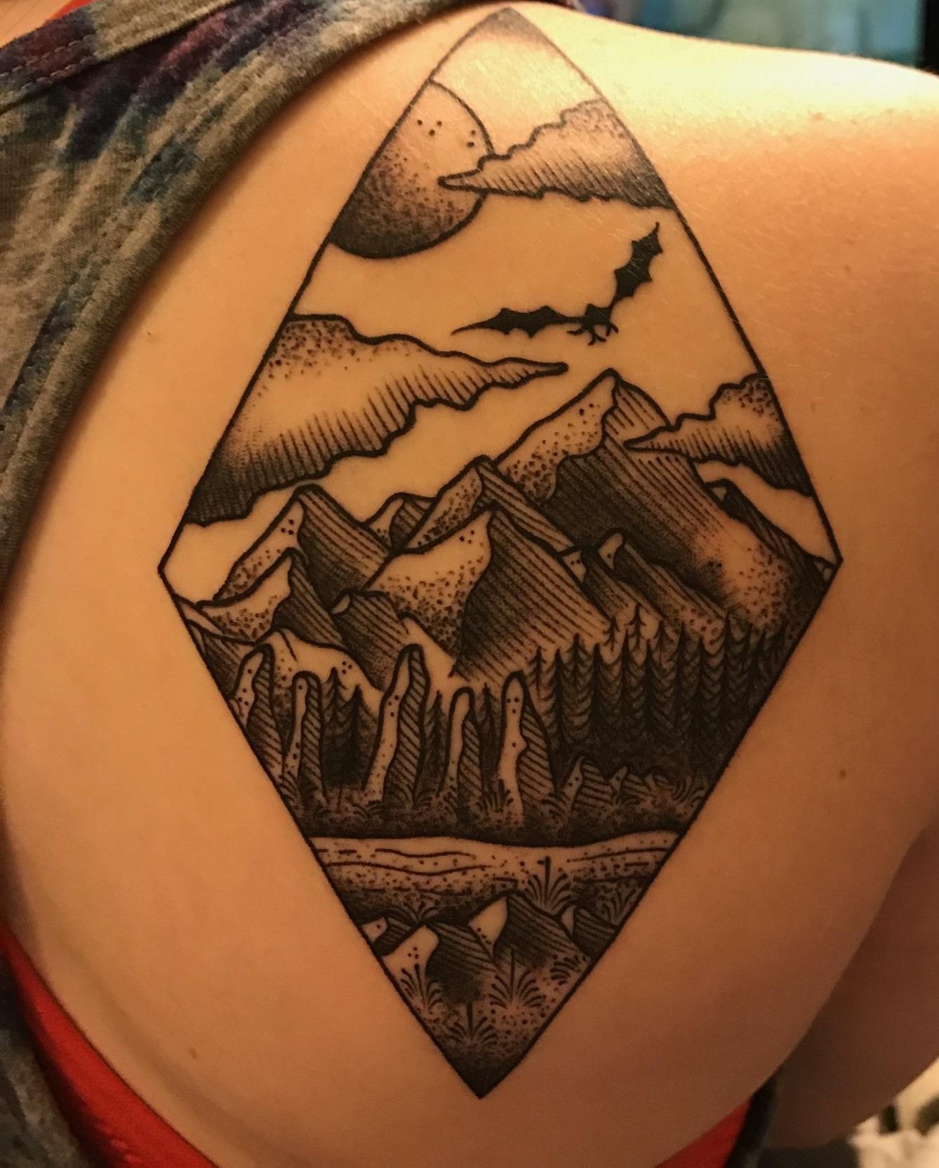 Featured image of post Skyrim Landscape Tattoo