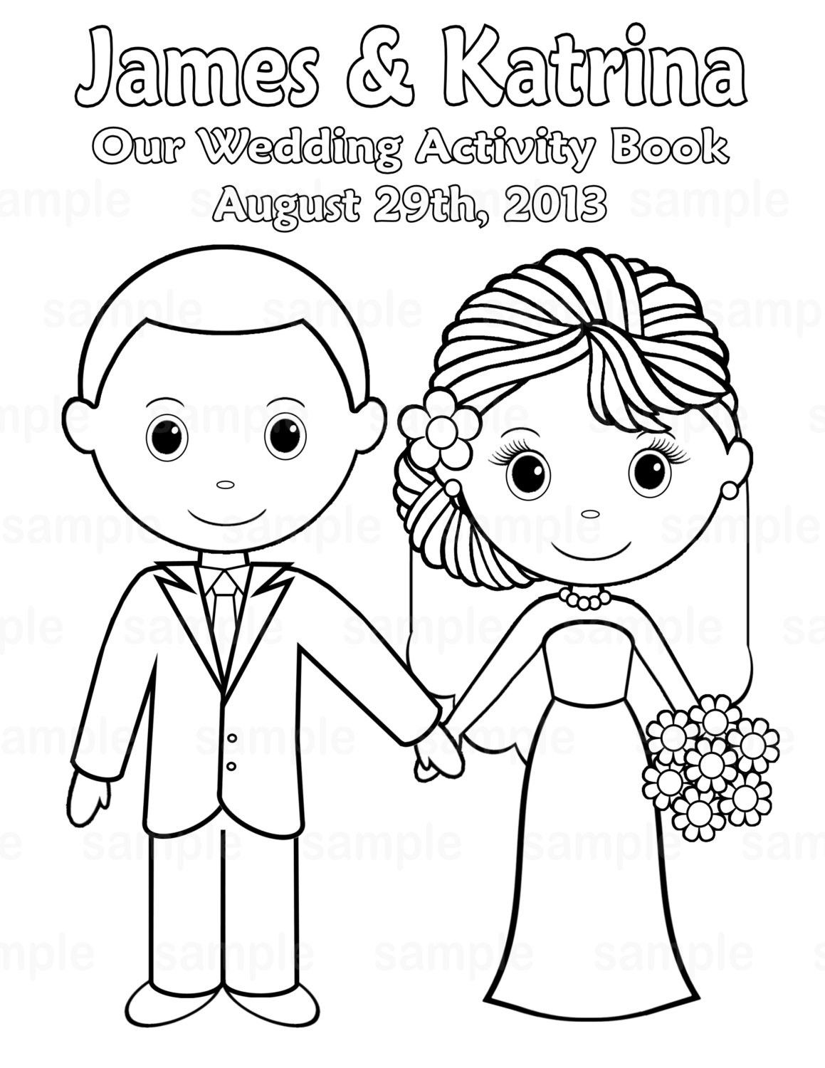 Featured image of post Wedding Coloring Pages For Kids